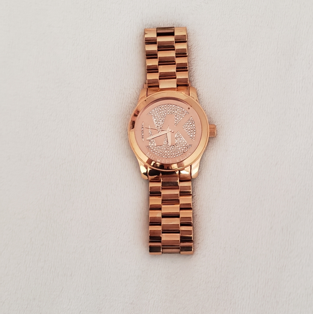 Michael Kors MK 5661 Runway rose gold watch